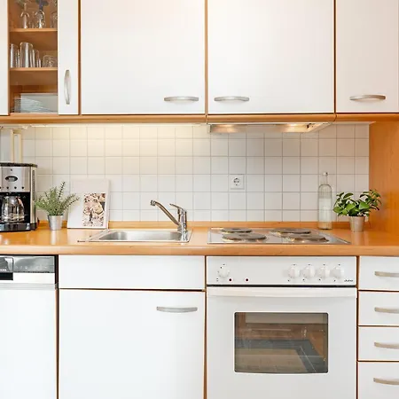 公寓 Am Suedstrand 9 Strandburg Vollmer 费马恩